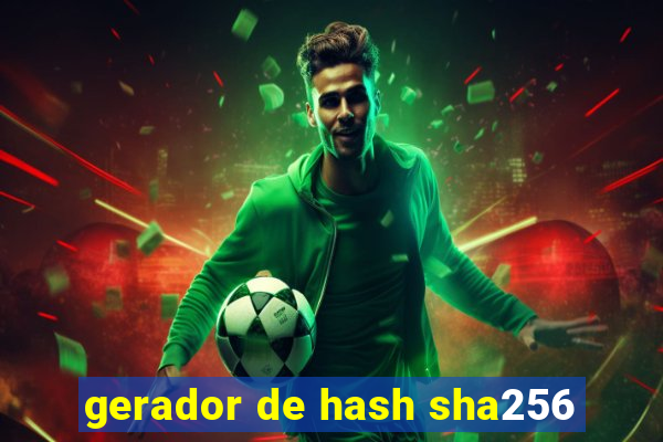 gerador de hash sha256